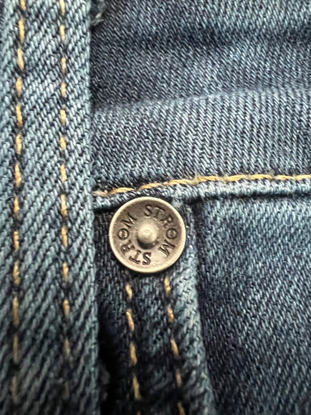 Ström Women’s Nio High Rise Skinny Jeans in Storm Wash Blue - Size 29 - Picture 8 of 16